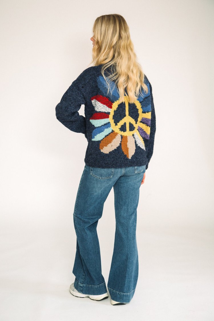 Amano CND Sunflower Jacket Cardigan Denim
