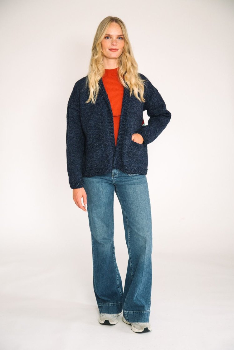 Amano CND Sunflower Jacket Cardigan Denim