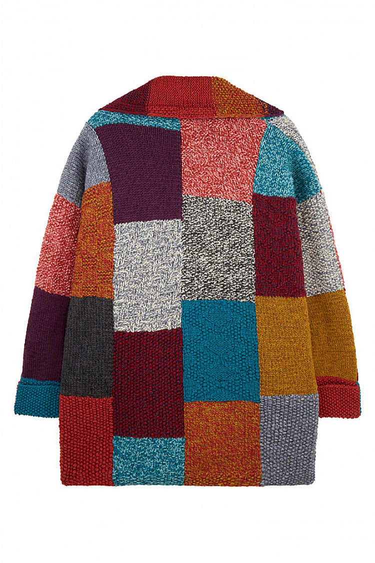 Amano Portobello Patchwork Open Cardigan
