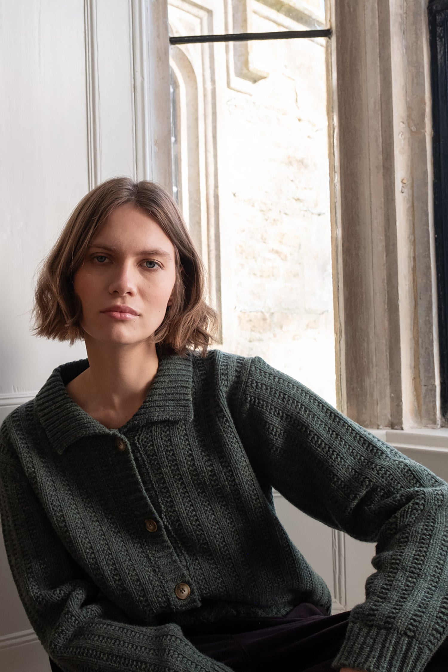 Bonnie Polo Cardigan by Bibico