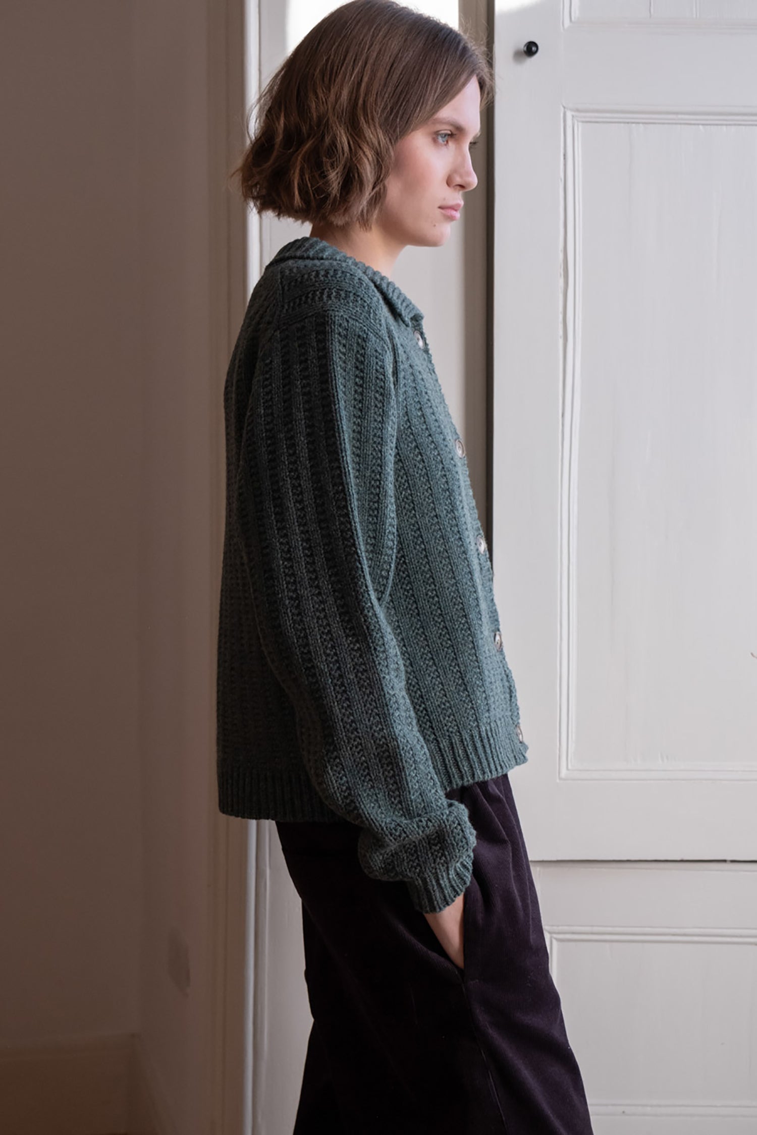 Bonnie Polo Cardigan by Bibico