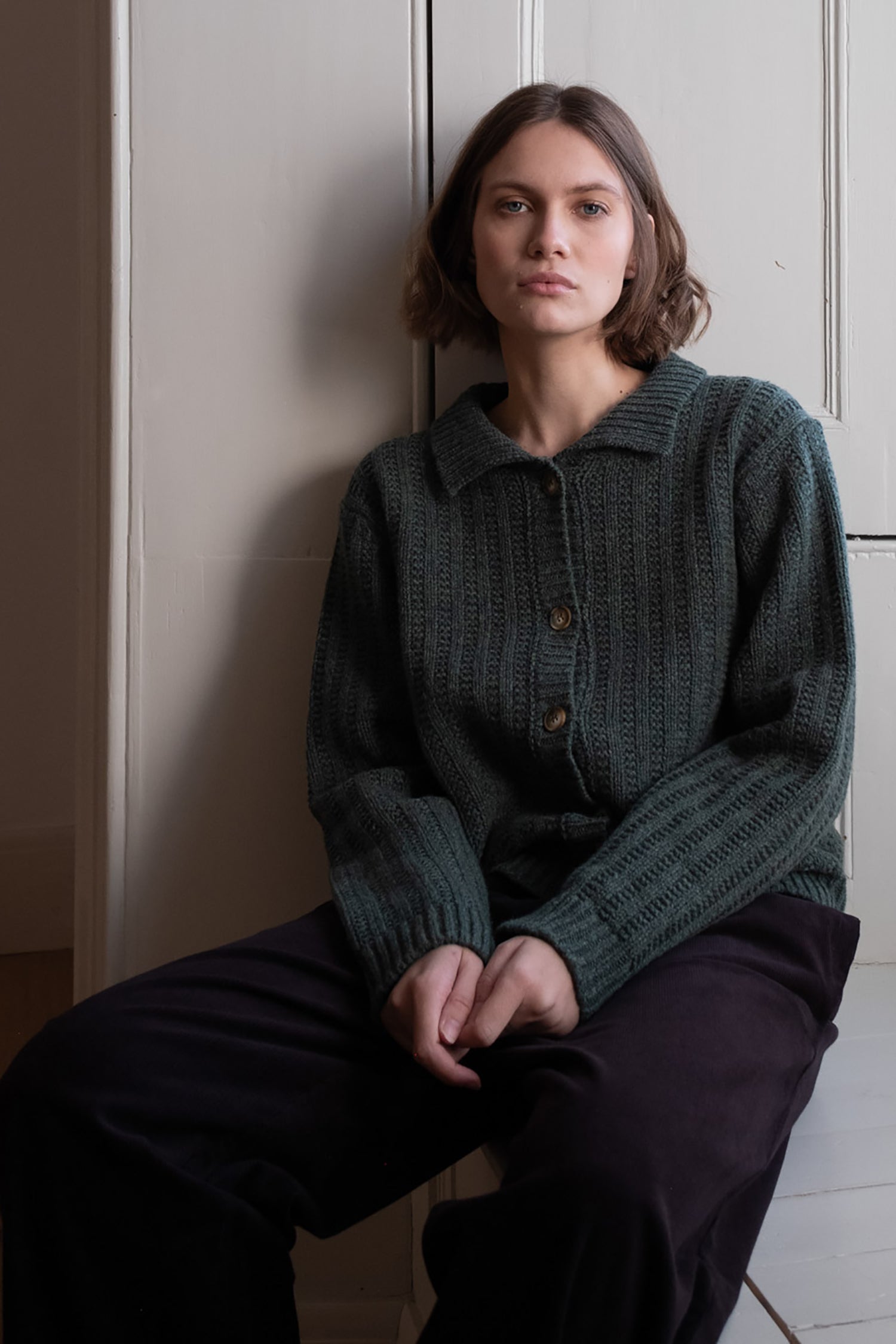 Bonnie Polo Cardigan by Bibico