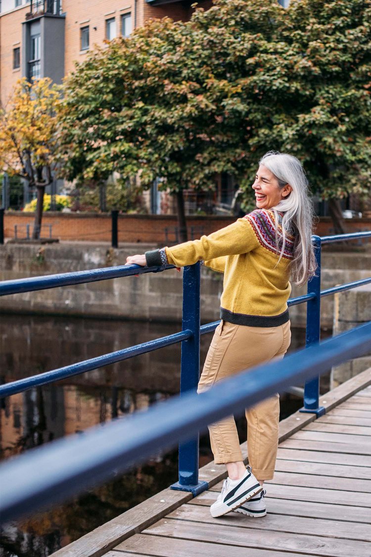 Eribe Alpinåe Short Cardigan Findhorn