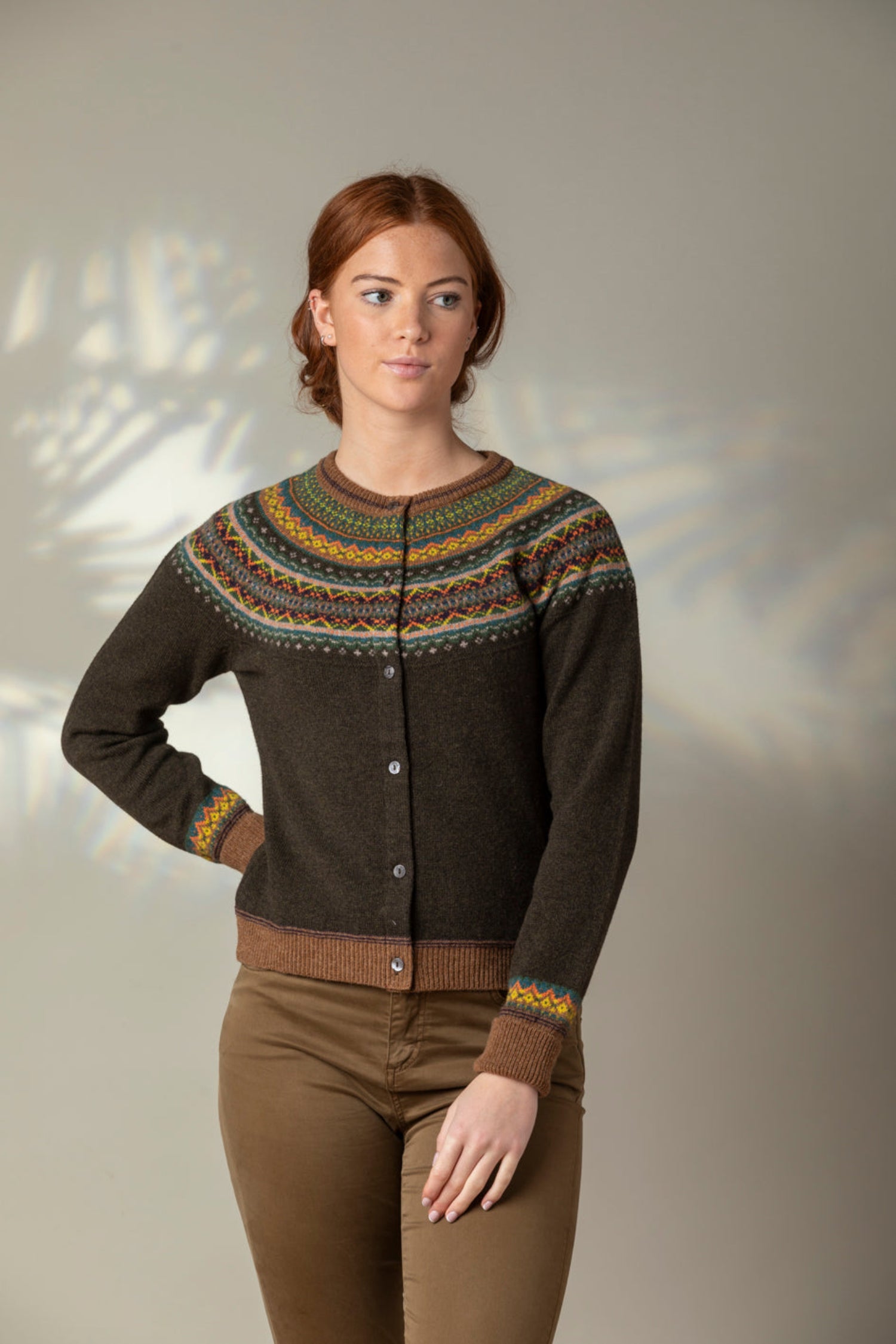 Eribe Alpine Short Cardigan Highland