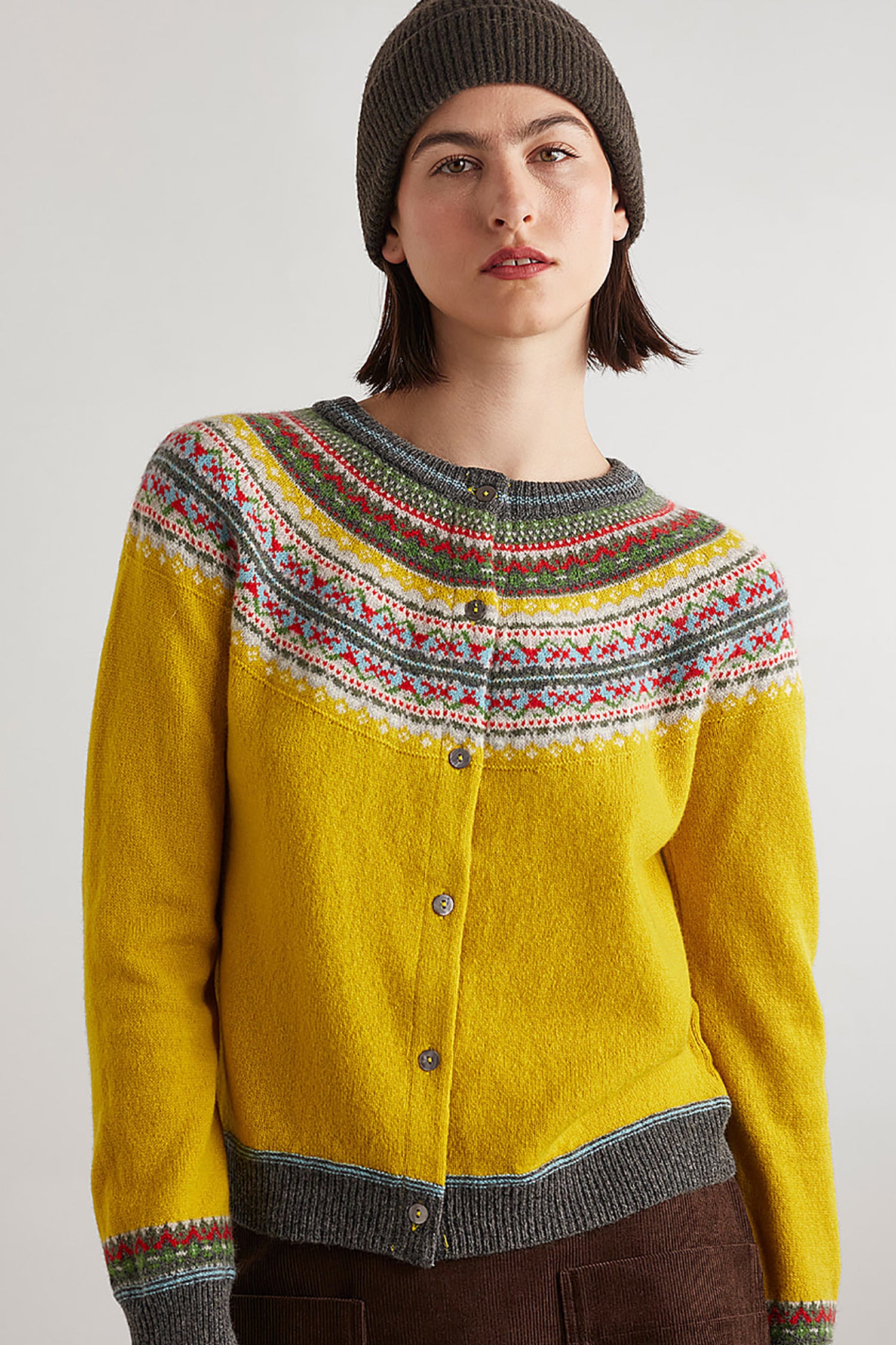 Eribe Alpine Cropped Cardigan