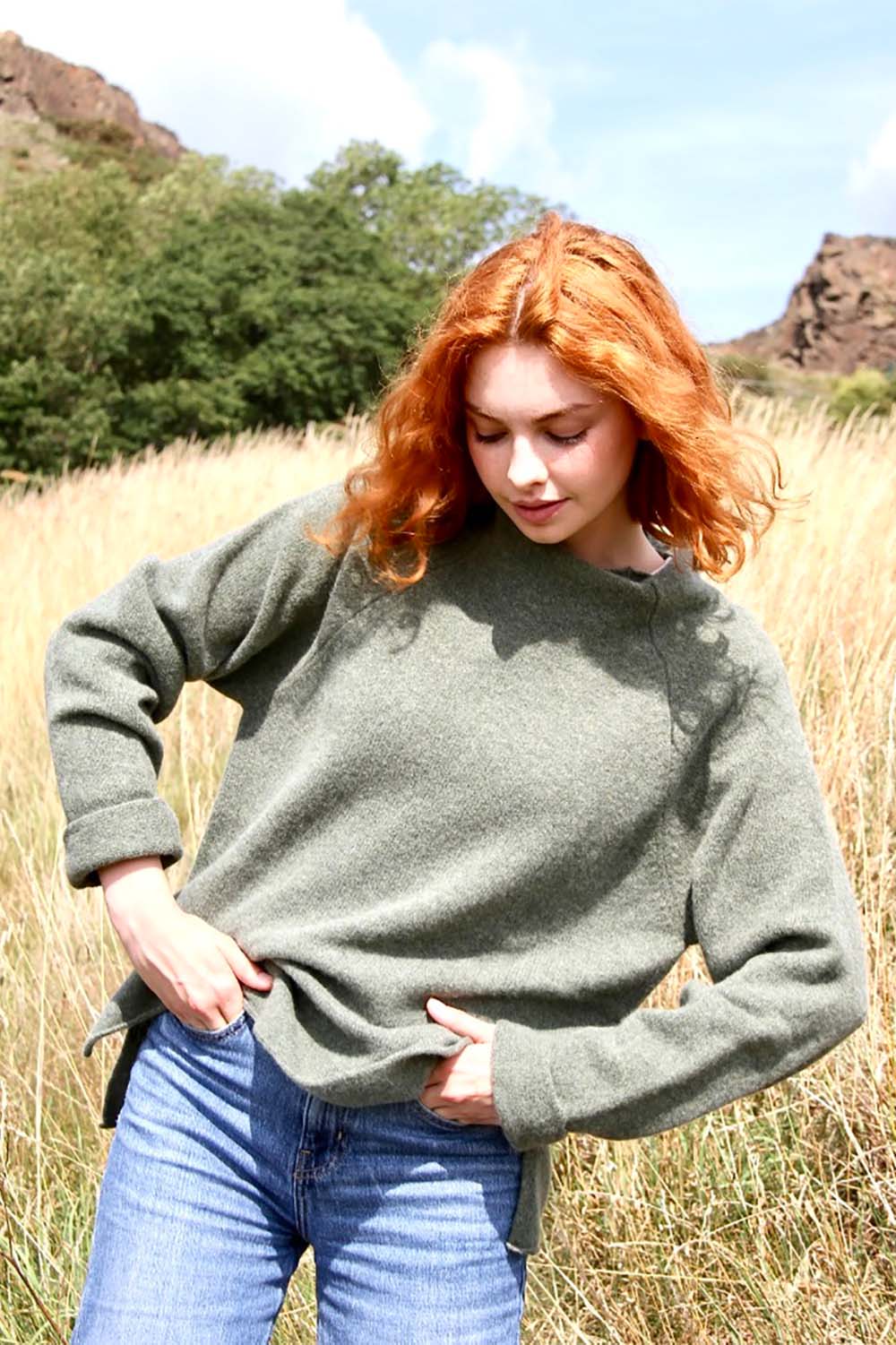 Eribe Corry Raglan Sweater Merino Fleece