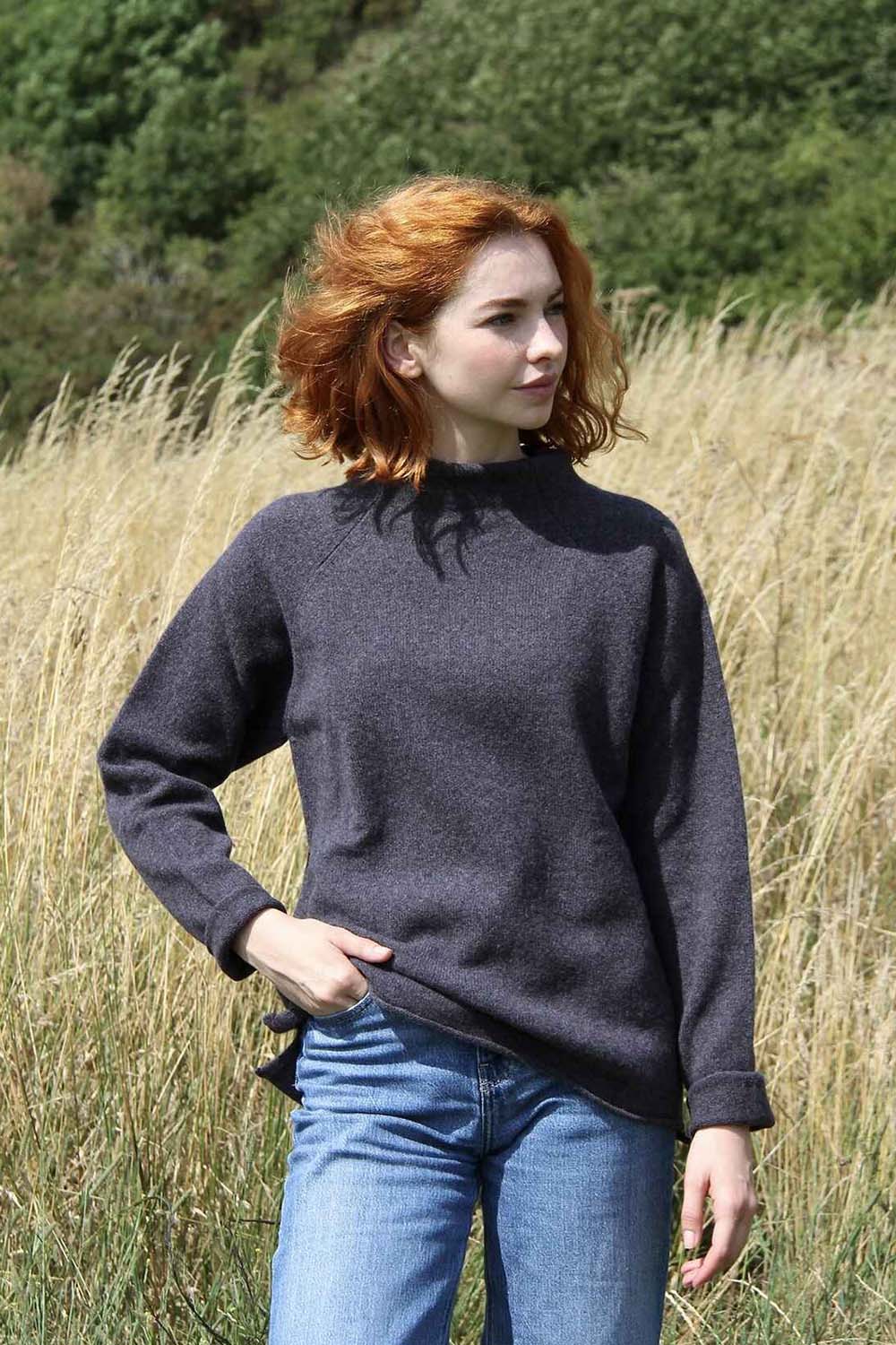 Eribe Corry Raglan Sweater Merino Fleece