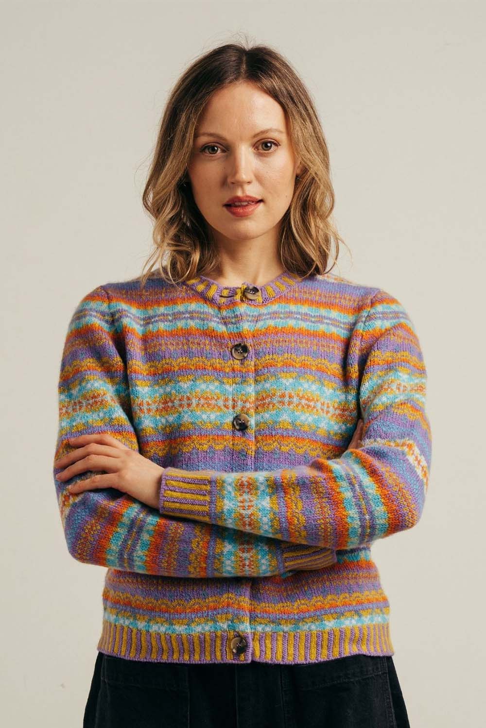 Eribe Kinross Cardigan Sea Holly