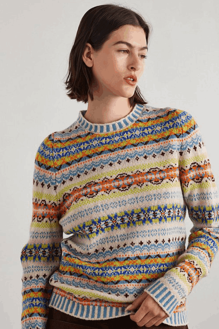 Eribe Kinross Sweater Tulip