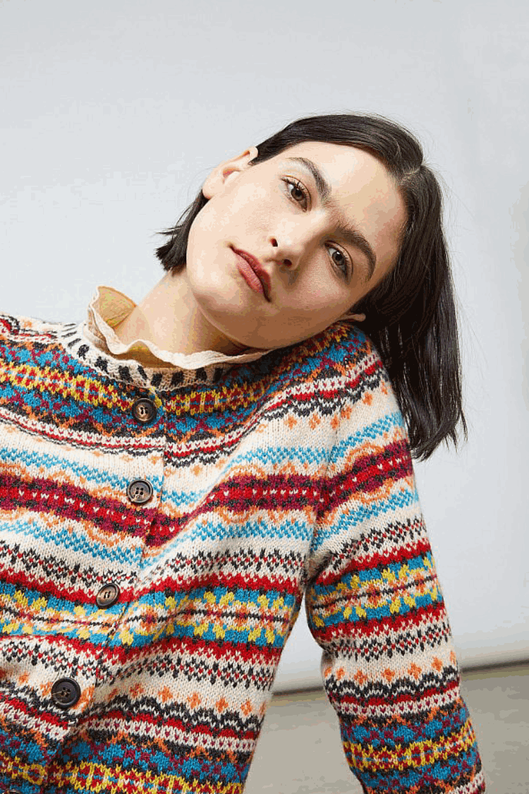 Eribe Westray Cardigan Firefly