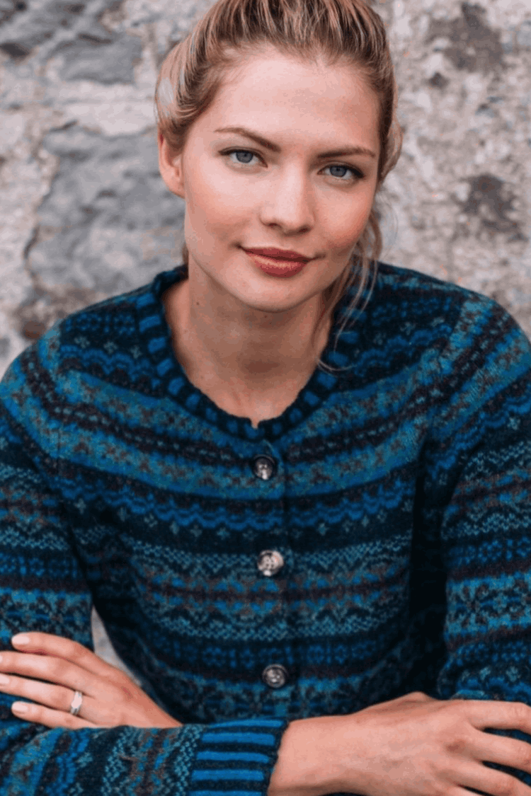 Eribe Westray Cardigan Jade