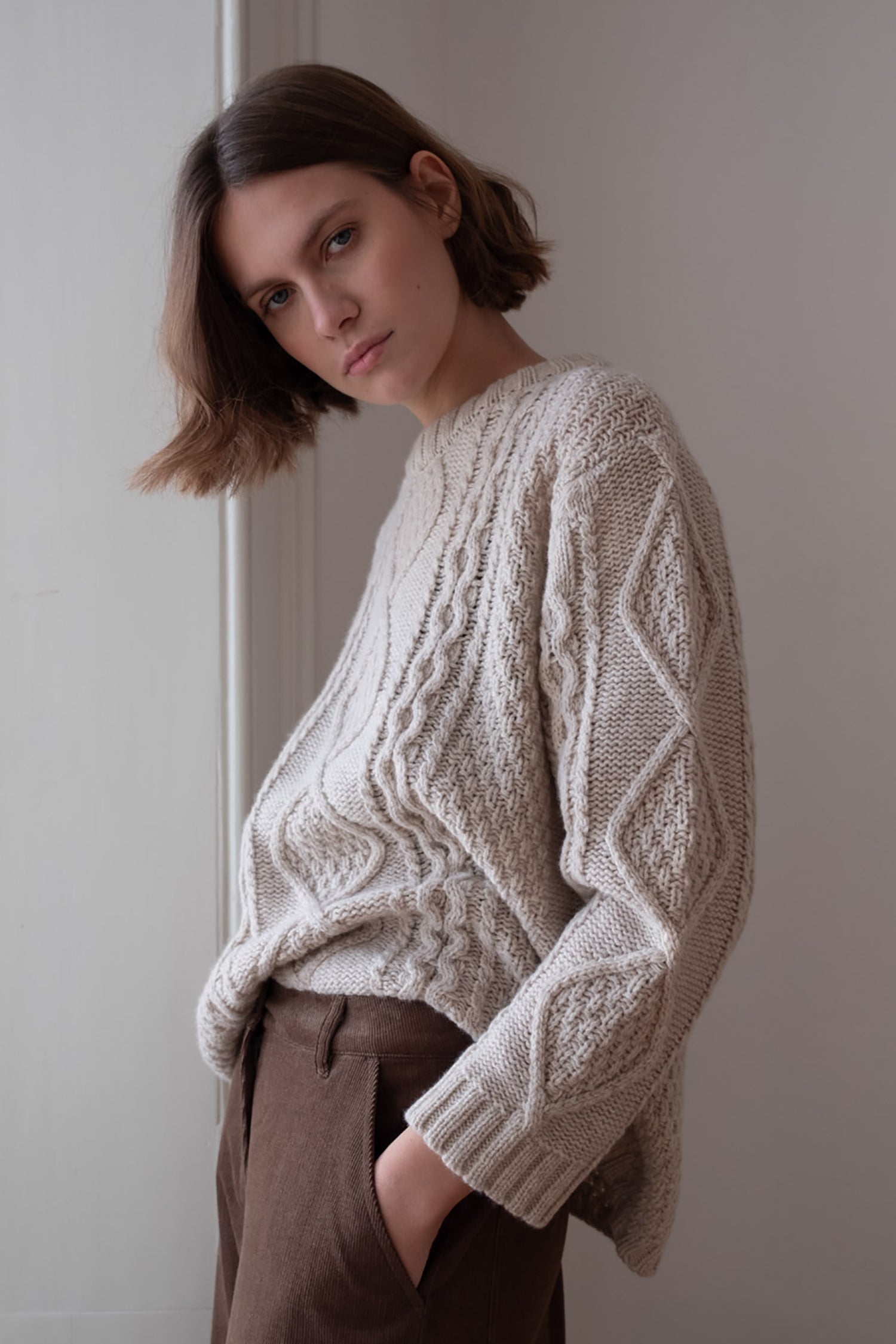 Margot Aran Jumper by Bibico