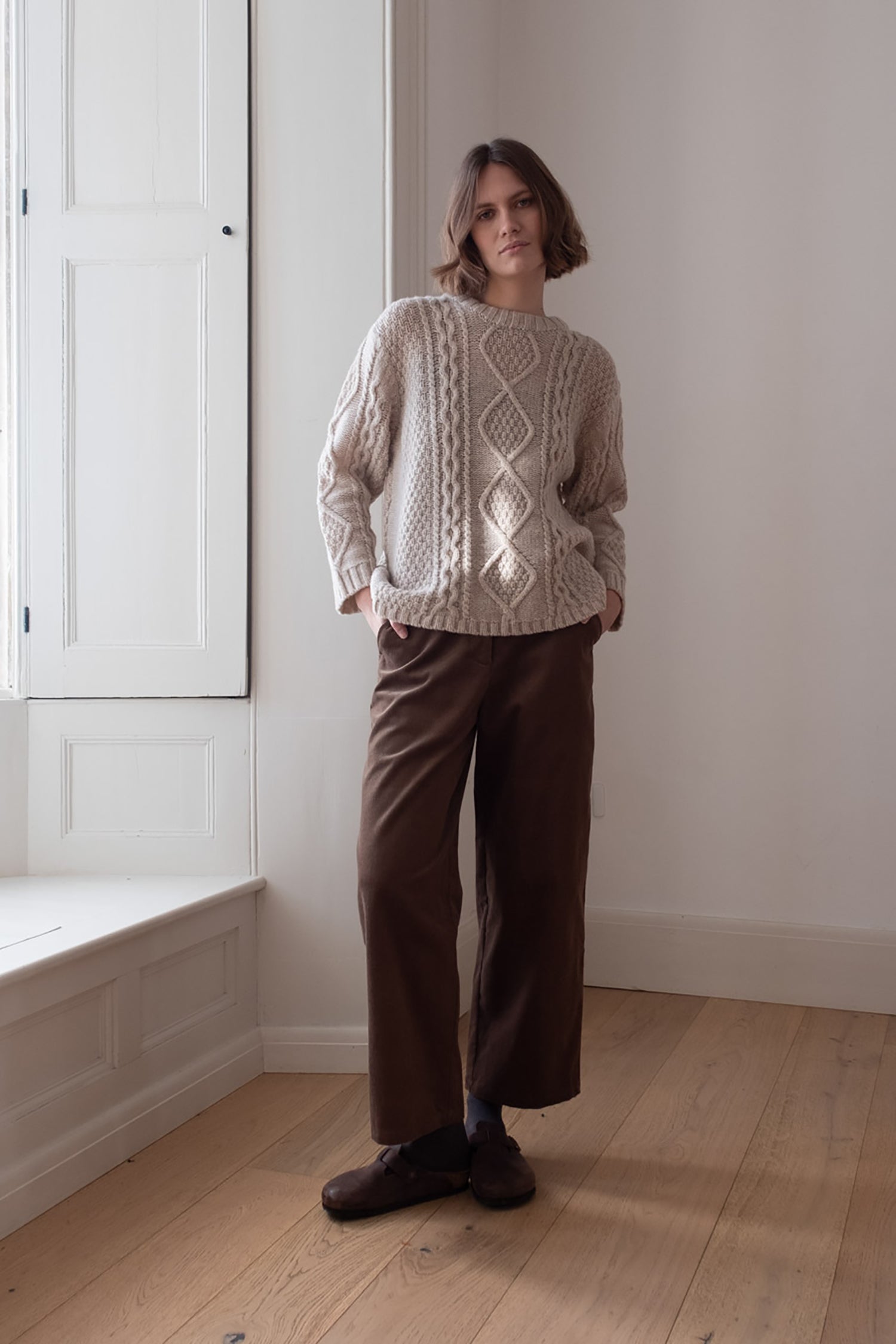 Margot Aran Jumper by Bibico