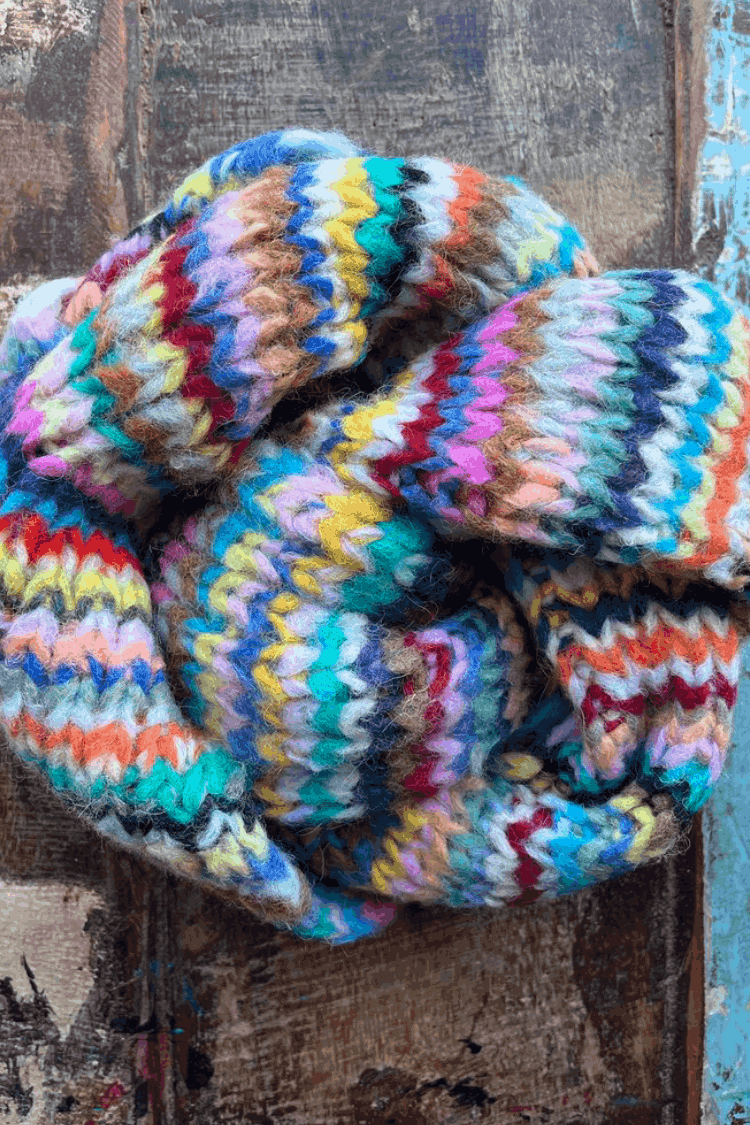 Sol Alpaca Scarf by Inti Knitwear