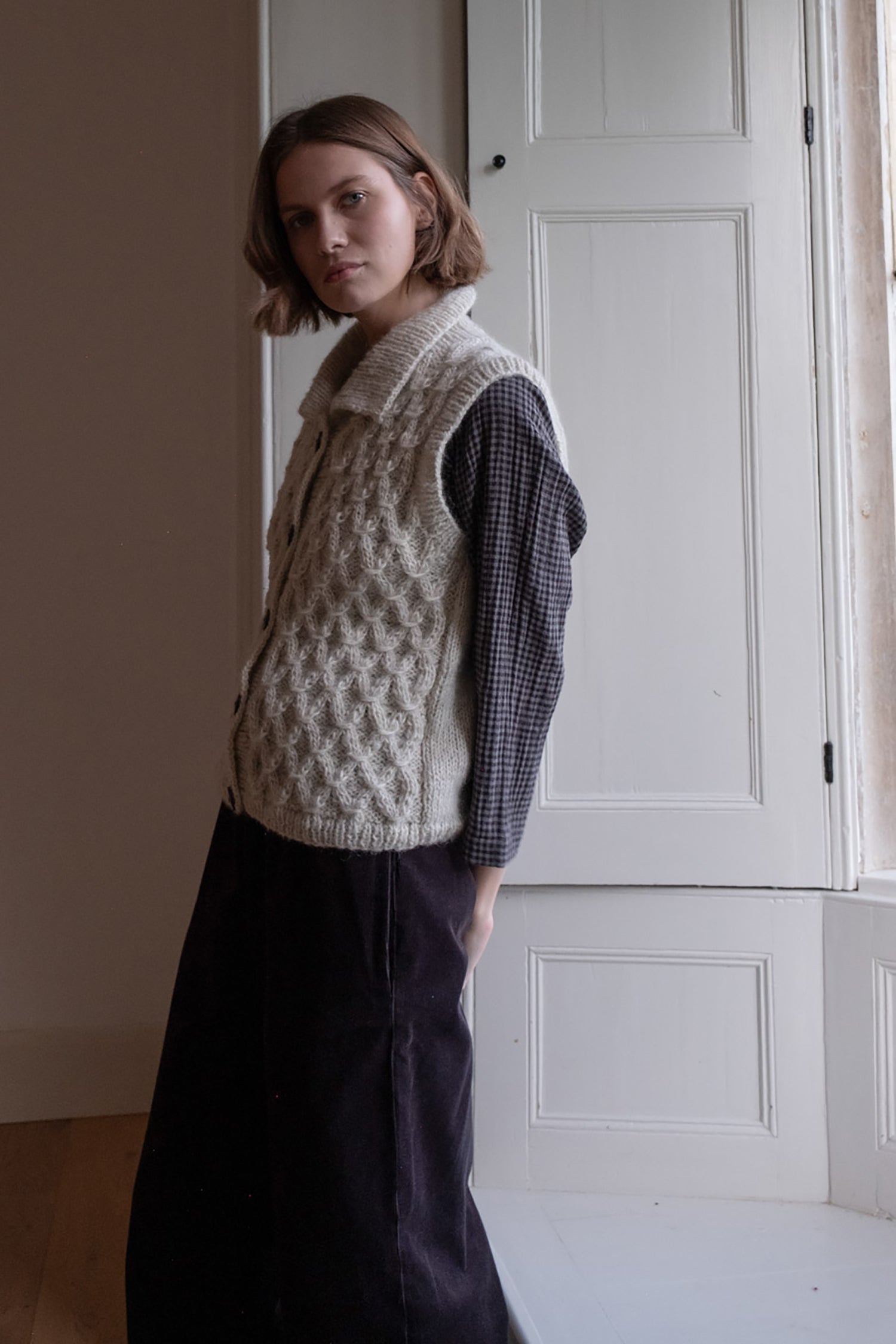 Peppa Buttoned Vest by Bibico