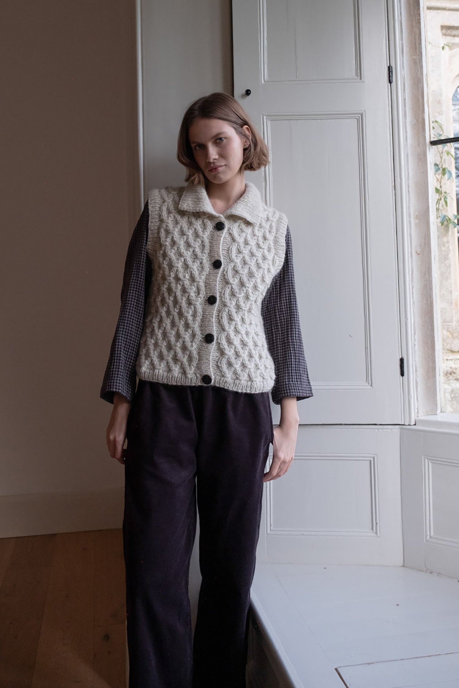 Peppa Buttoned Vest by Bibico