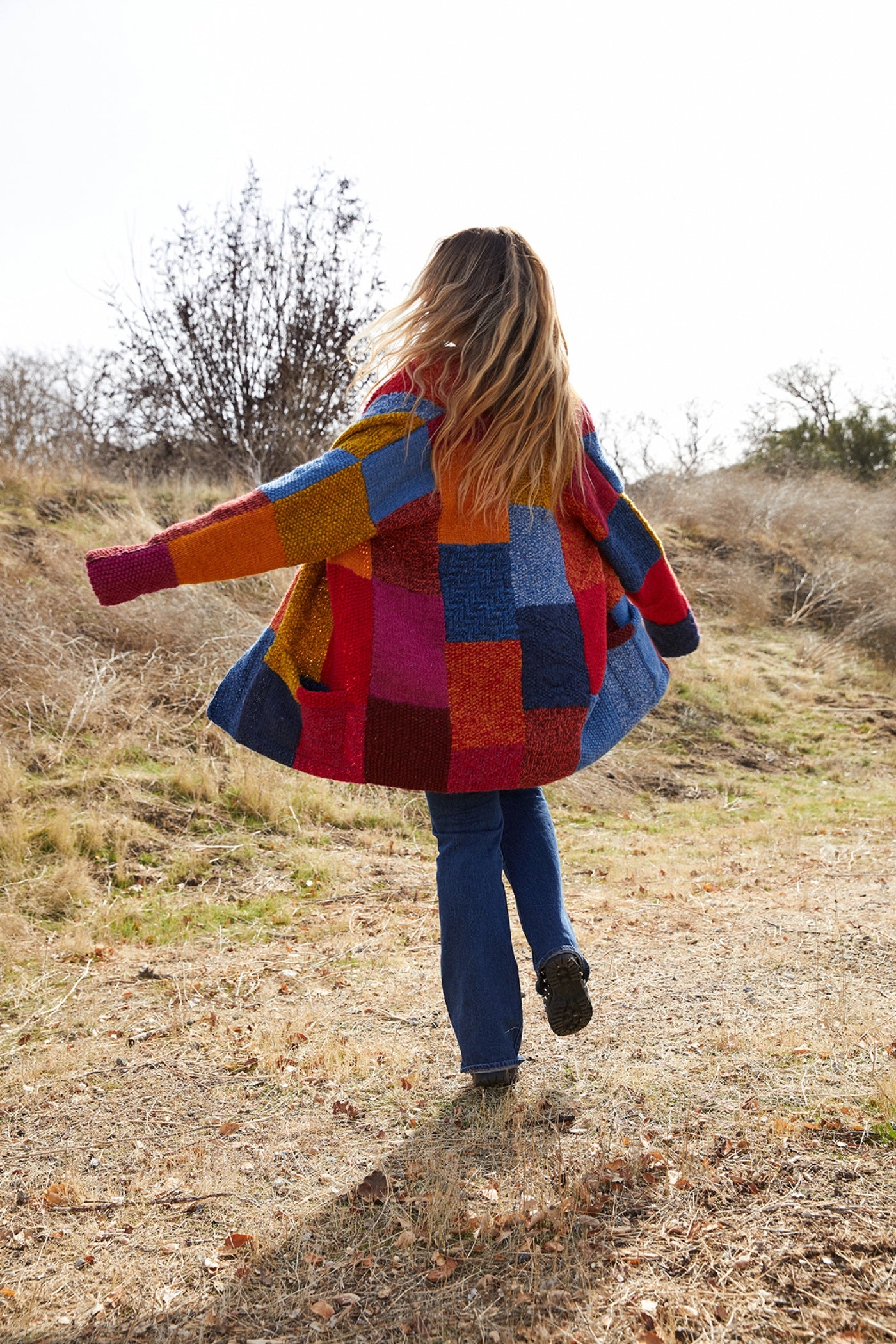 Amano Portobello Patchwork Open Cardigan