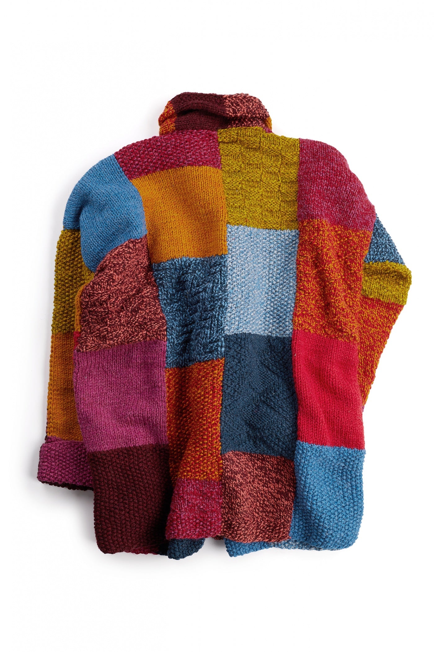 Amano Portobello Patchwork Open Cardigan