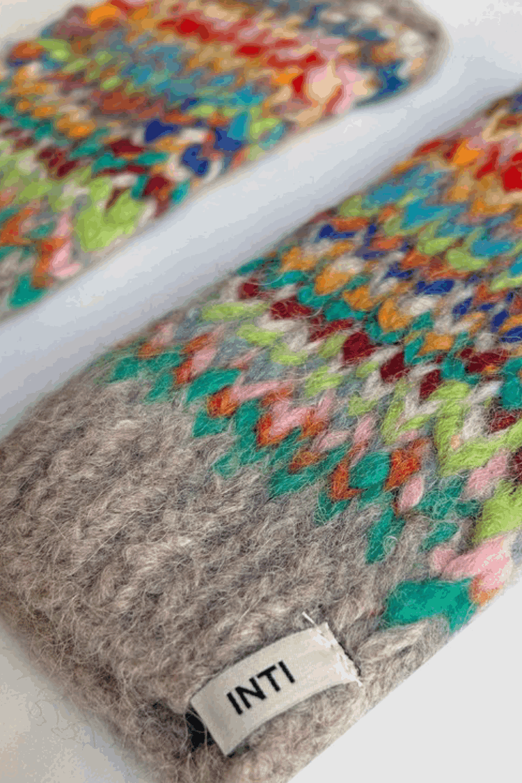Sol Alpaca Fingerless Wrist Warmers by Inti Knitwear