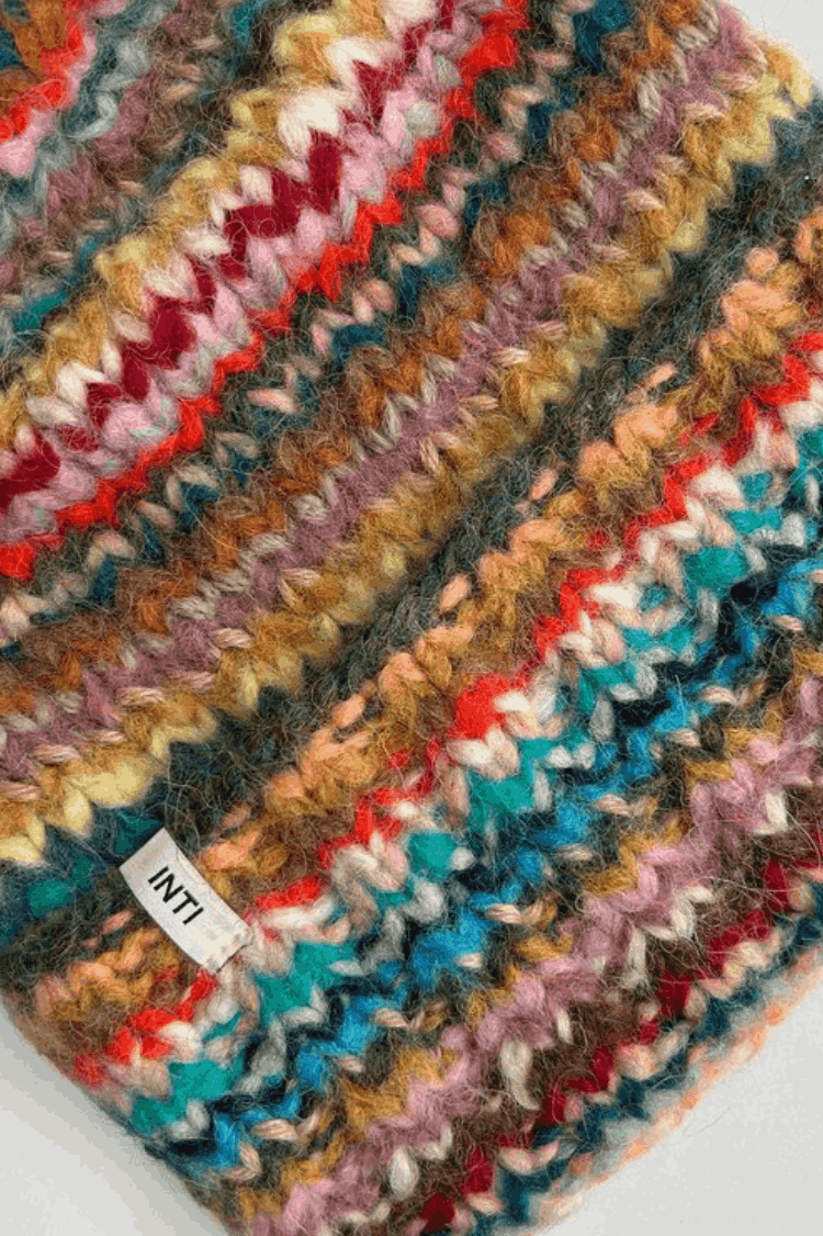 Sol Alpaca Hat by Inti Knitwear