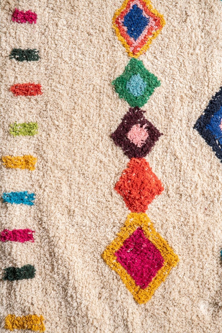 Artisan Irida Hand Tufted Rug Recycled Cotton 120 x 180cm