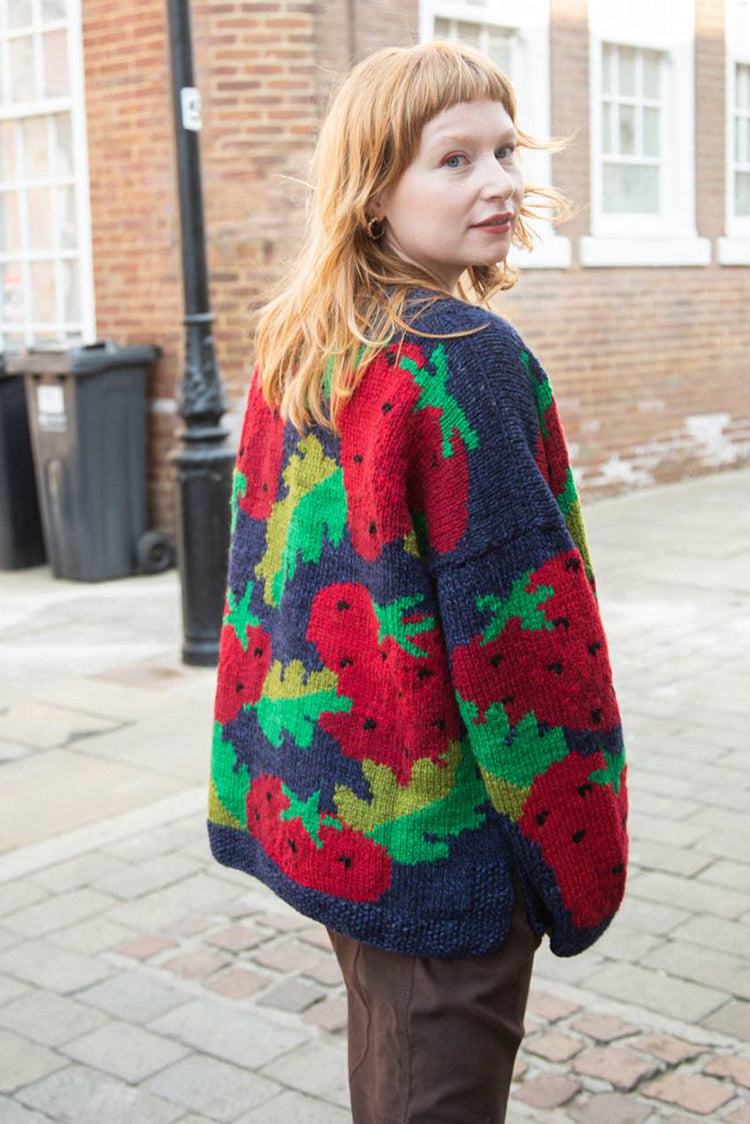 Amano Strawberry Cardigan