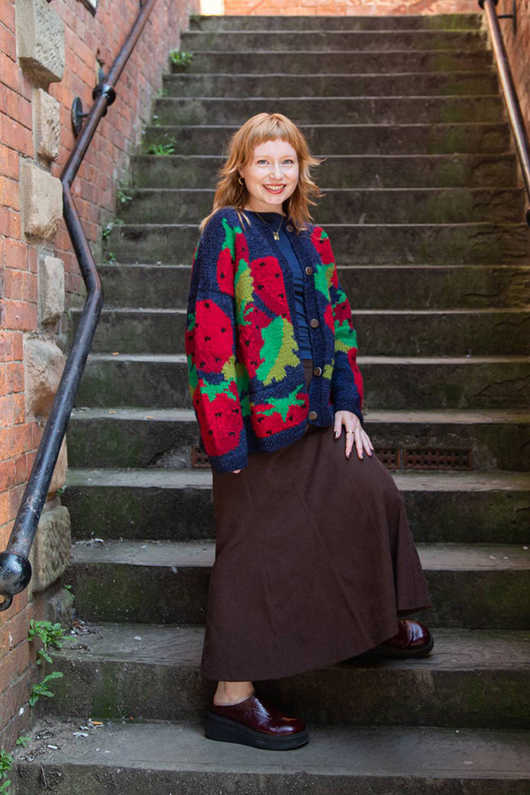 Amano Strawberry Cardigan