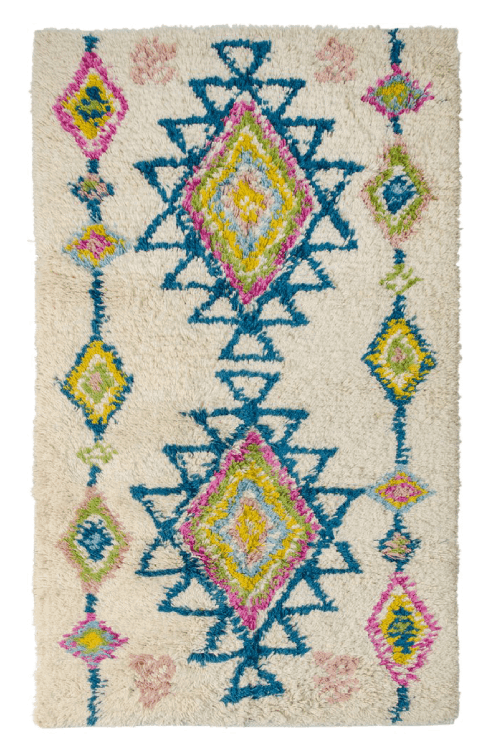 Artisan Meha Hand Tufted Rug Wool + Cotton 90 x 150cm