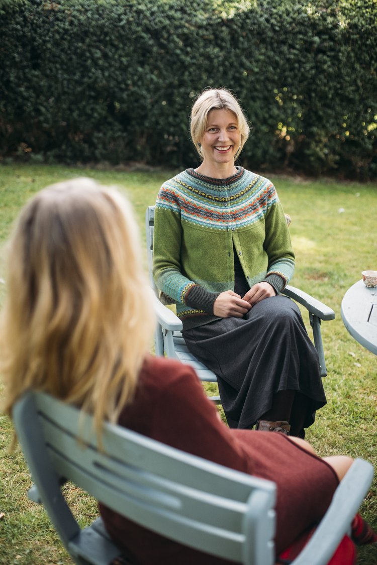 Eribe Alpine Cardigan Moss