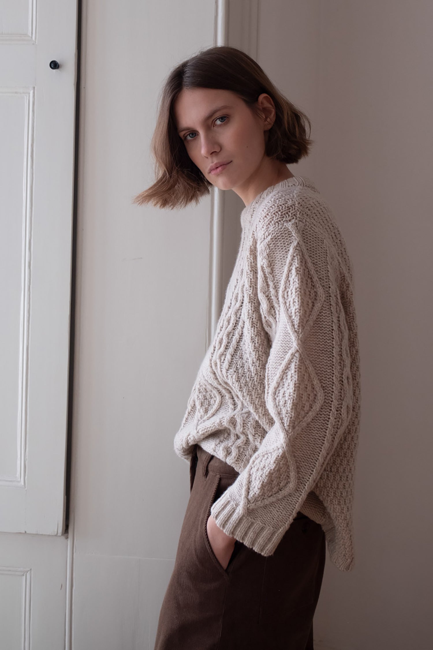 Margot Aran Jumper by Bibico