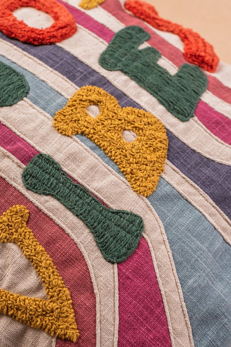 Artisan Retro Good Vibes Cushion